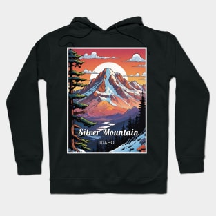 Silver Mountain ski idaho usa Hoodie